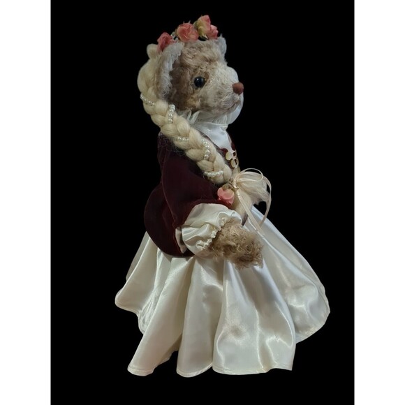 Rapunzel Teddy Bear Annette Funicello Collectible 17" Original With  Certficate. - Picture 2 of 7